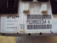 Borduhr <br>RENAULT CLIO II LIM. (TYP:BB/CB)