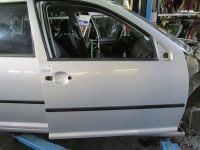 T�r (Rohbaut�r) rechts vorn 5-T�rer LB7Z, satinsilber<br>VW GOLF IV (1J1) 1.4 16V