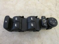 Schalter Fensterheber Fahrert�r, 4-fach<br>PEUGEOT 307 SW (3H) 1.6 HDI 110