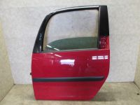 T�r (Rohbaut�r) links hinten LF3K / 8151,  corrida rot<br>SKODA ROOMSTER (5J) 1.2 TSI