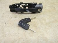 Schlie�zylinder Fahrert�r mit T�rgriff, 2 Schl�ssel<br>VW POLO (6R_) 1.2
