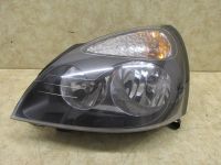Hauptscheinwerfer links ab 06/01, H7/H1, Rahmenfarbe schwarz<br>RENAULT CLIO II (BB0/1/2_, CB0/1/2_) 1.0