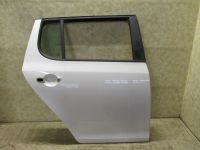 T�r (Rohbaut�r) rechts hinten LF9E / 1026, weiss<br>SKODA FABIA II (542) 1.4 TDI