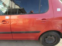 T�r (Rohbaut�r) links hinten LF3H / 9771, mandarine<br>SKODA FABIA II (542) 1.6