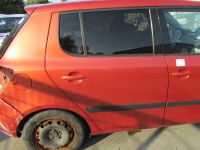T�r (Rohbaut�r) rechts hinten LF3H / 9771, mandarine<br>SKODA FABIA II (542) 1.6