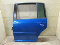 T�r (Rohbaut�r) links hinten LA5X, Divingblue<br>VW TOURAN (1T1, 1T2) 2.0 TDI 16V